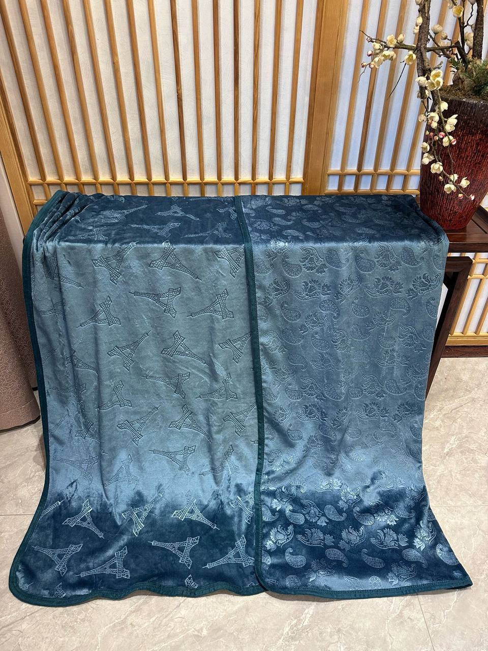 پتو مسافرتی super soft چهارفصل تک نفره دو رو