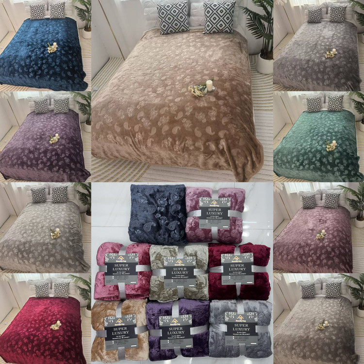 پتو مسافرتی super soft چهارفصل دو نفره